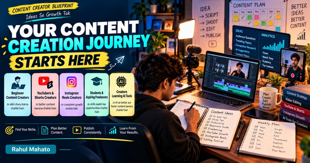 Content Creator Blueprint: Ideas Se Growth Tak | 30-Day Practical Guide (Hinglish), image 5