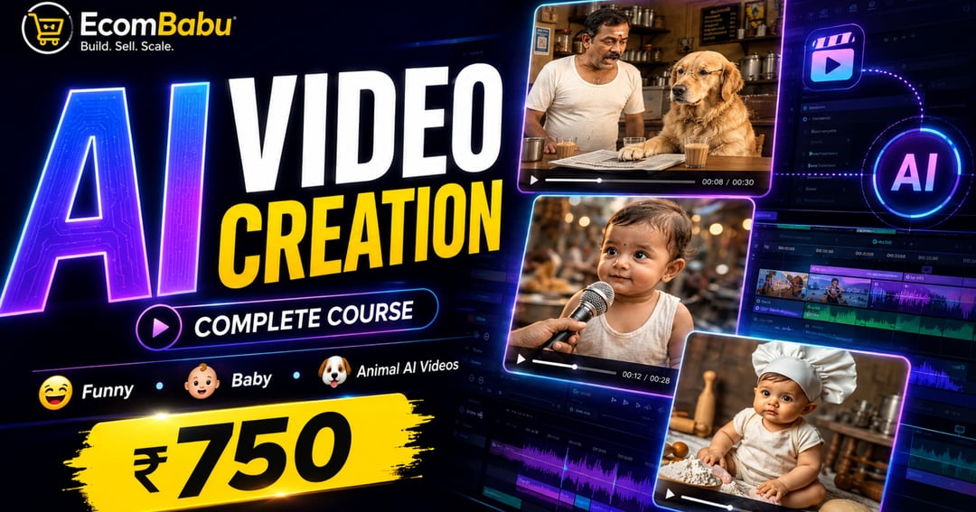 AI VIDEO CREATION MASTERCLASS