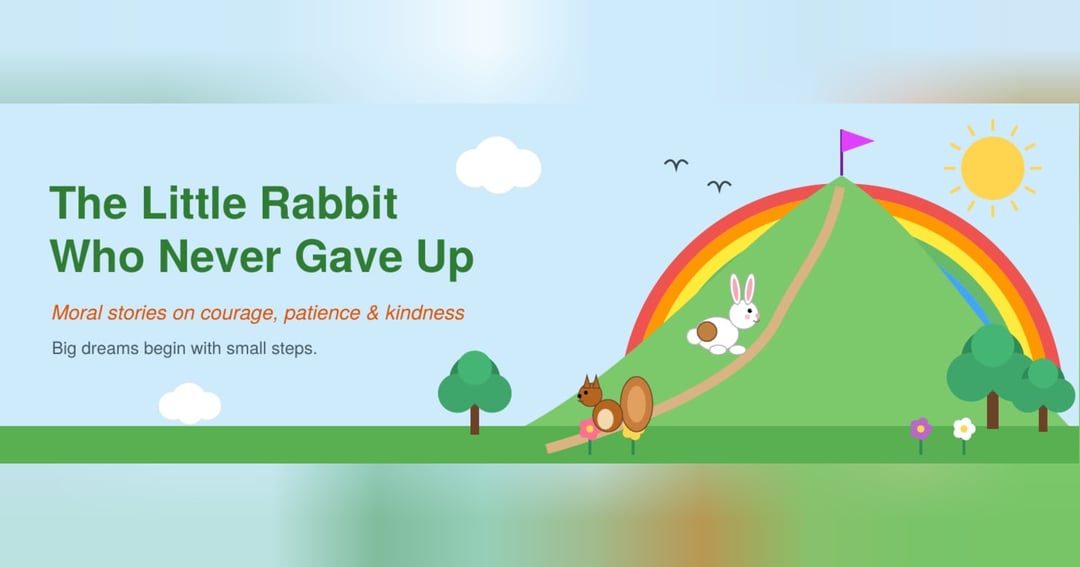 🐰🌈 The Little Rabbit Who Never Gave Up ✨ A Heartwarming Story About Courage, Patience, and Perseverance! Meet Benny, a little rabbit with a big dream! 🐰 Join him on an exciting adventure as he faces challenges, discovers the power of friendship,