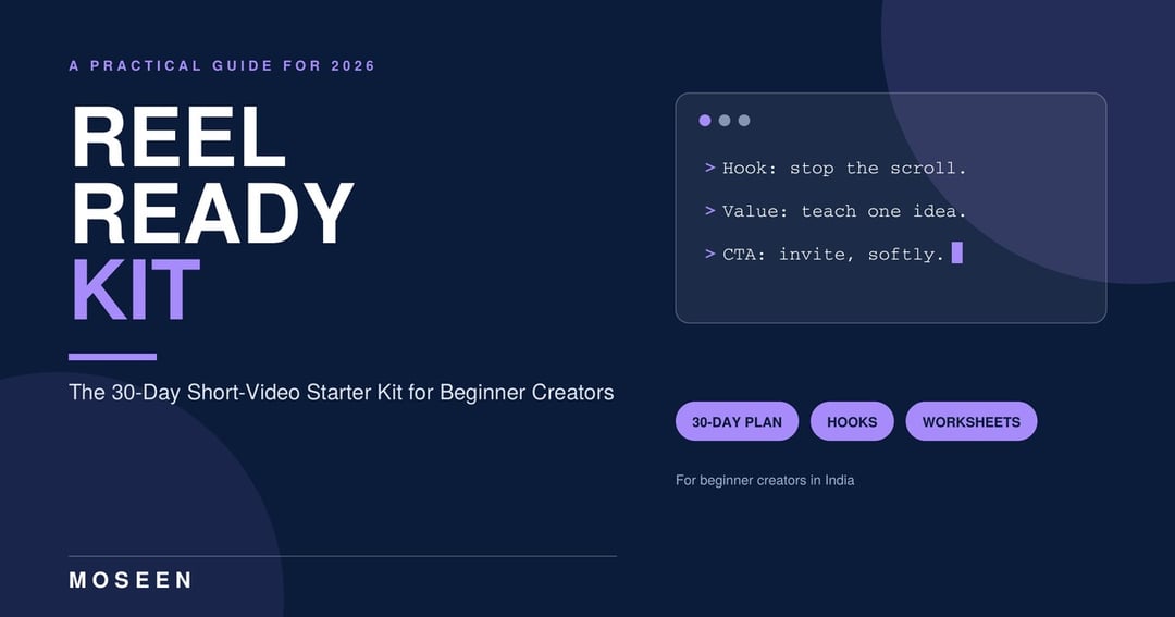 Reel Ready: The 30-Day Short-Video Starter Kit