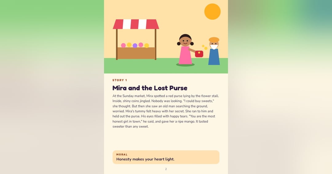 Little Tales, Big Lesson, image 2