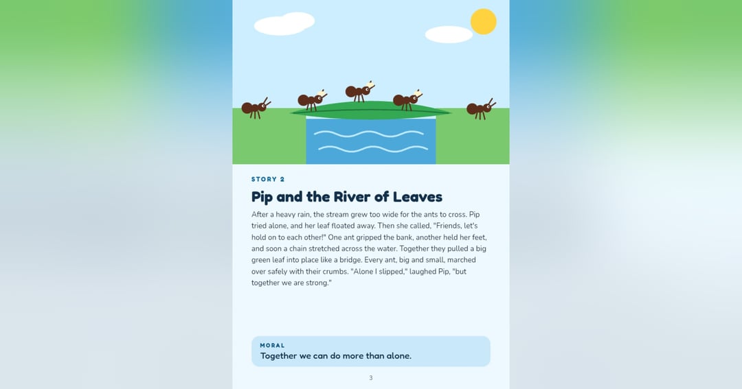 Little Tales, Big Lesson, image 3