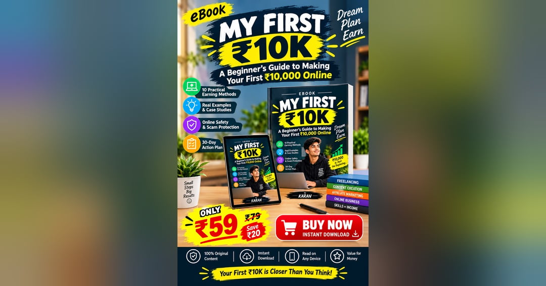 How to earn 10k rupees