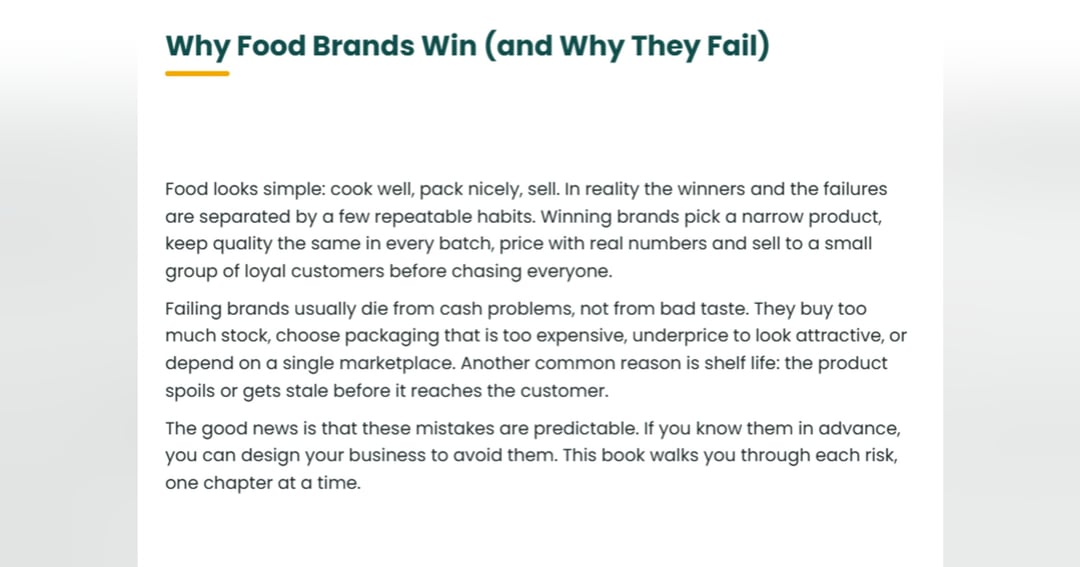 Beginners planning to start a food business, image 2