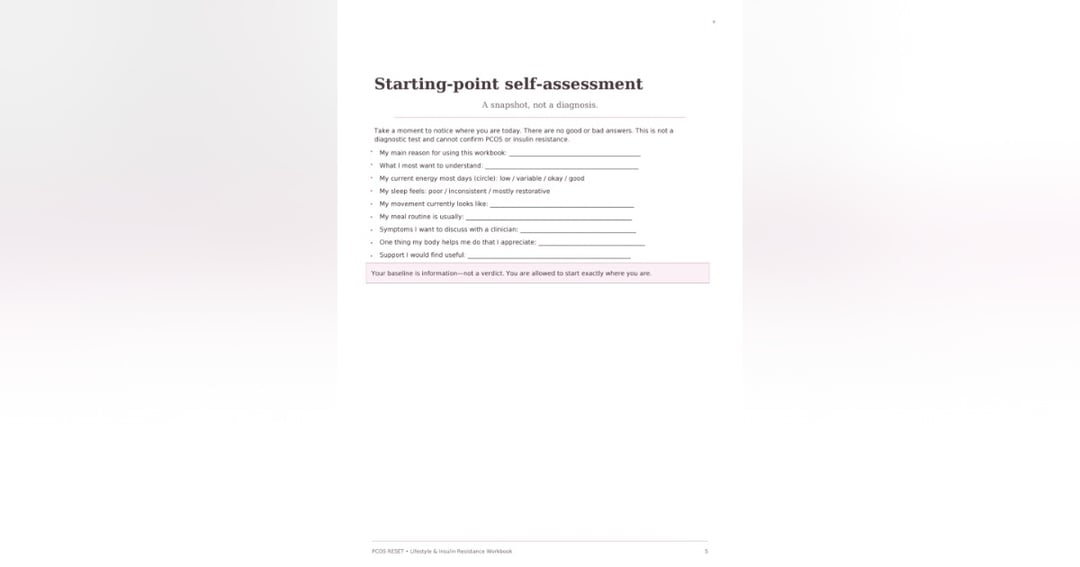 PCOS RESET LIFESTYLE, image 3
