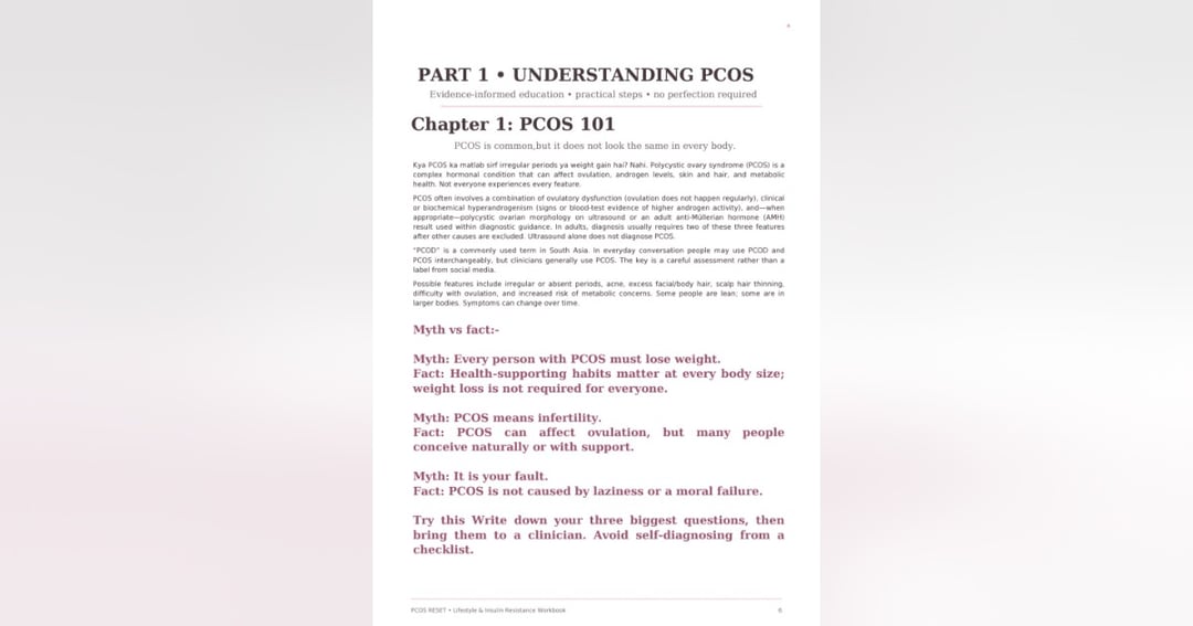 PCOS RESET LIFESTYLE, image 4