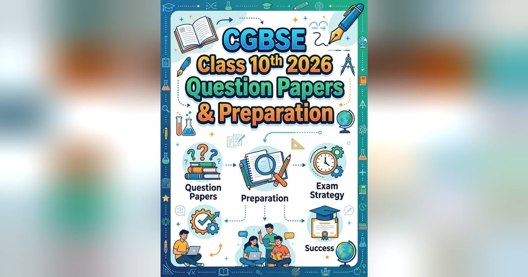 CGBSE कक्षा 10वीं परीक्षा 2026: सभी विषयों के क्वेश्चन पेपर तुरंत डाउनलोड करें!, image 2