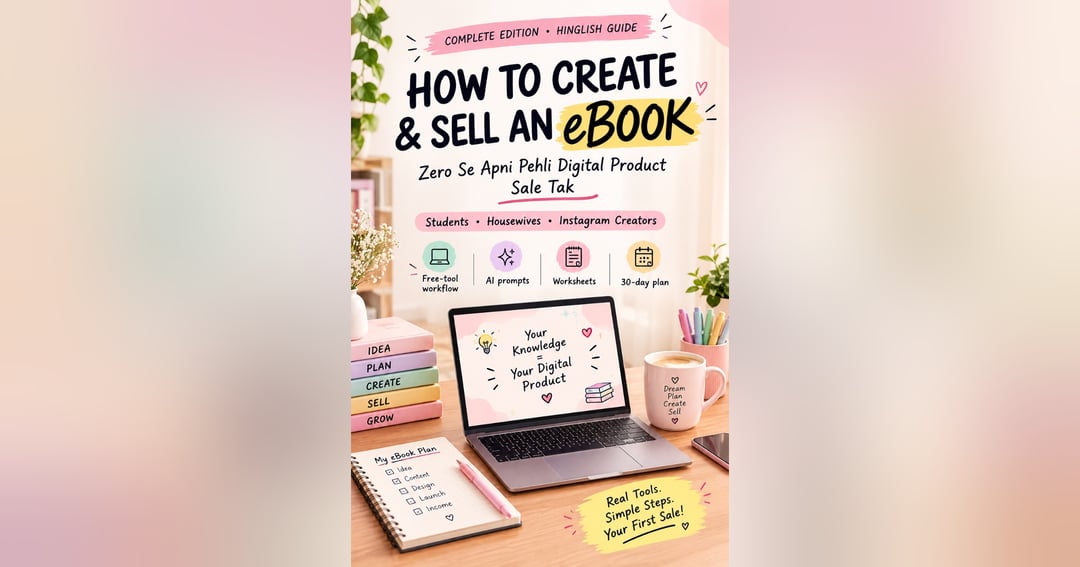How to Create & Sell an eBook 📘