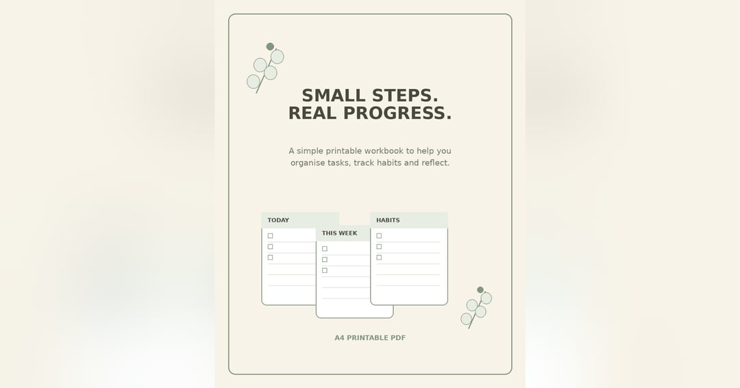 The simple daily productivity planner, image 2