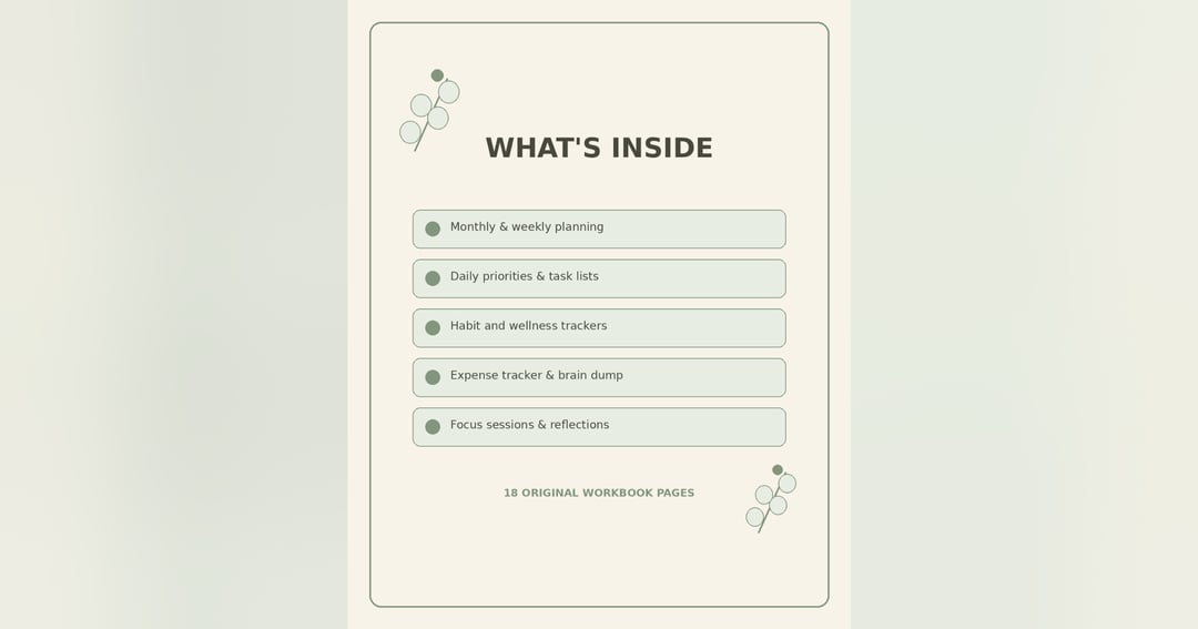 The simple daily productivity planner, image 4