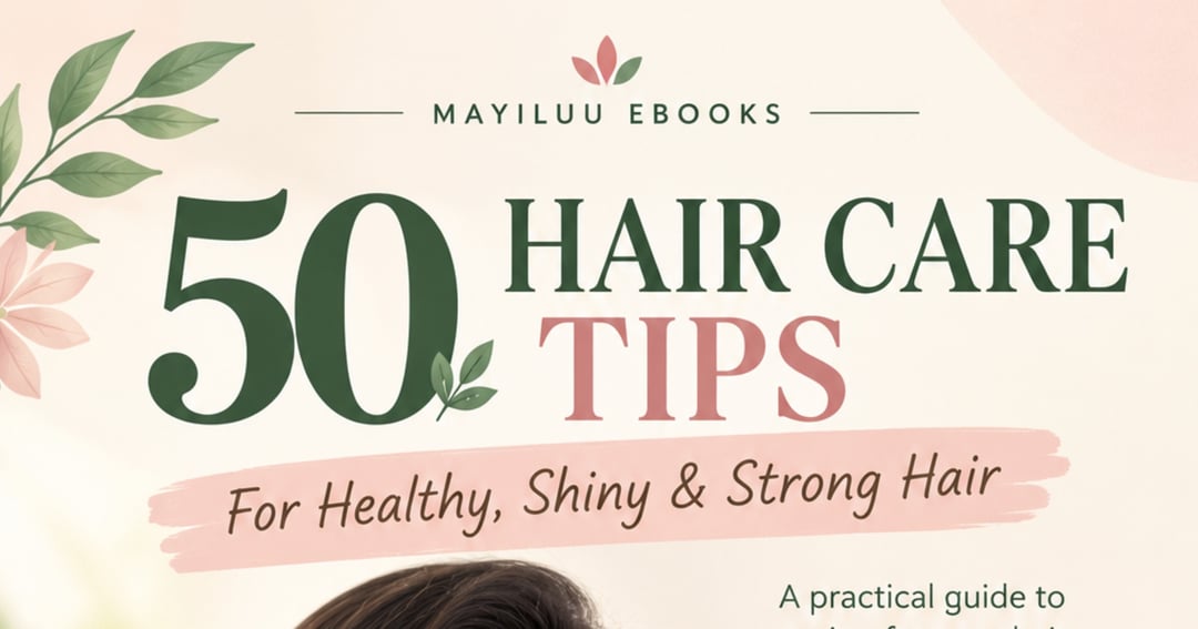 50 Hair Care Tips for Healthy, Shiny & Strong Hair