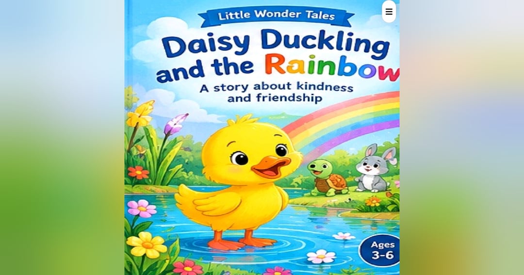 daisy duckling and the ranibow