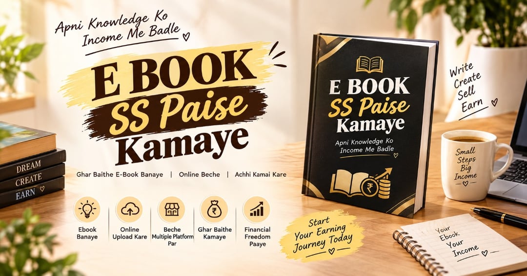 Ebook se paise kaise kamaye
