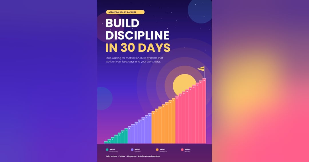 Build discipline in 30 days