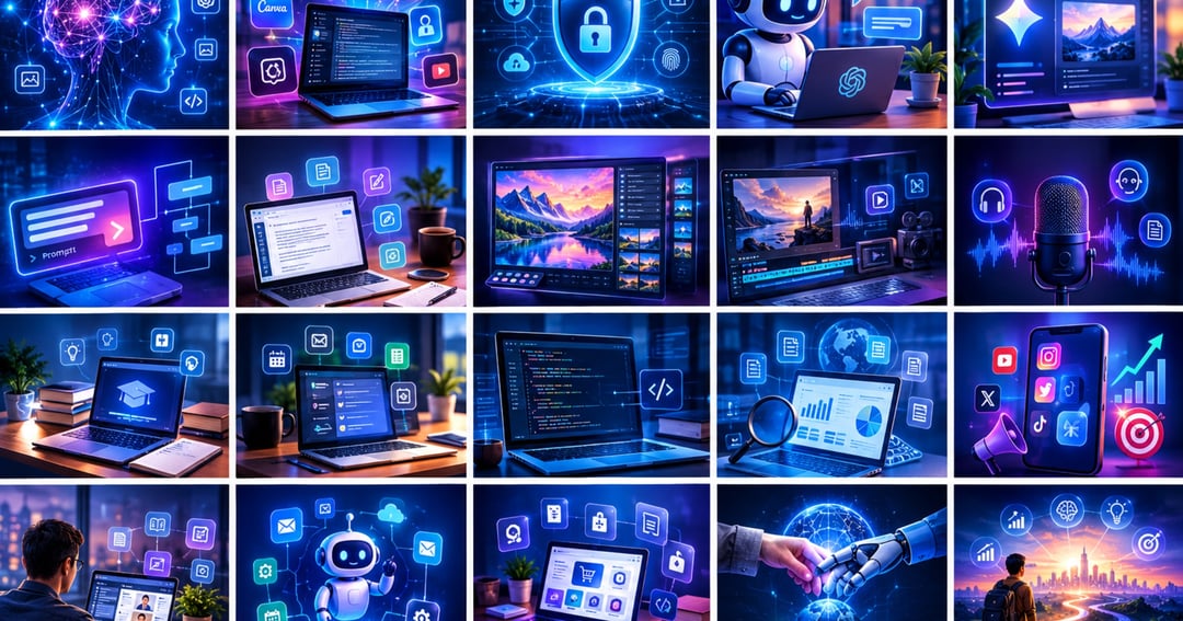 The Ultimate AI Tools Guide  A Beginner-Friendly Handbook to Master AI, Boost Productivity, Create Content & Build Smarter Workflows  Author: KRISH / MSR, image 4