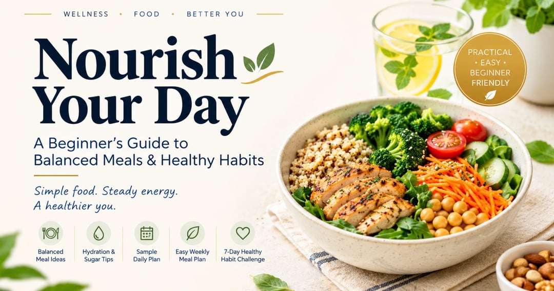 Nourish Your Day: A Beginner’s Guide to Balanced Meals & Healthy Habits