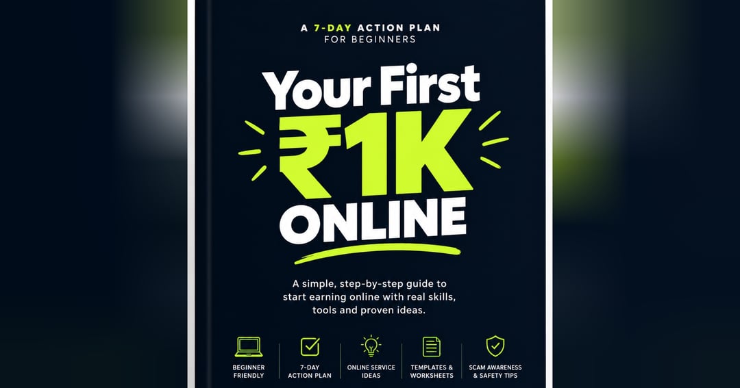 Your First ₹1k Playbook