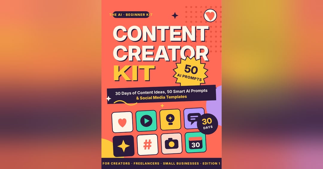 The AI Content Creator Kit