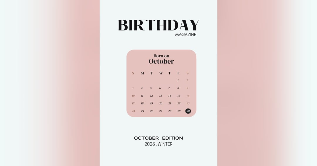 Custom Birthday Magazine Template | Editable Canva Printable Gift | 20 Pages, image 3