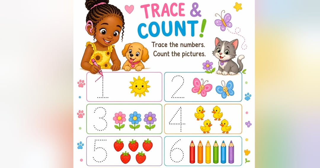 Screen-Free Learning Fun! Preschool Activity Pack | Letters, Numbers, Shapes & Weekly Goals | Ages 3–5 Printable, image 3