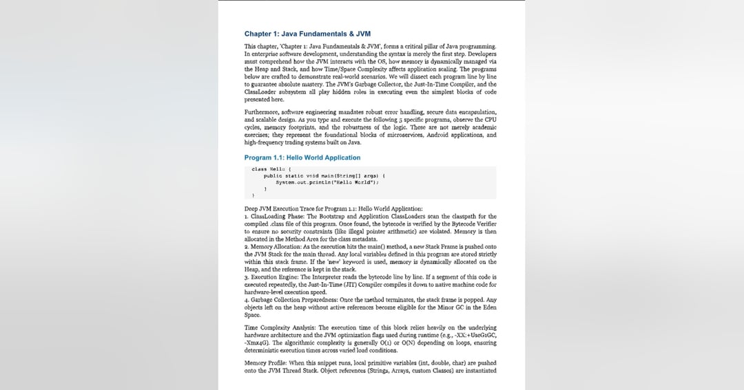 The Ultimate Java Bible: Zero to Enterprise Mastery( The Ultimate Java Bible: Crack MAANG & Master Core Java), image 3