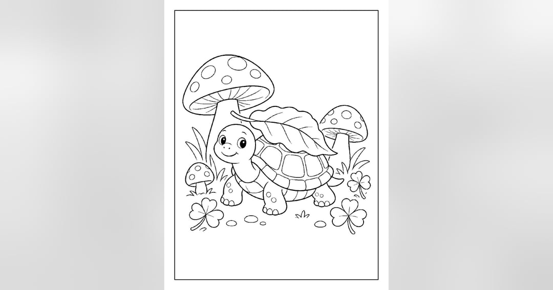Little Magical Forest Friends Colouring Book, image 4
