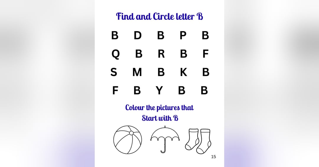 ABC Letter Tracing & Fun Activities Workbook for Kids Ages 3–5, image 2