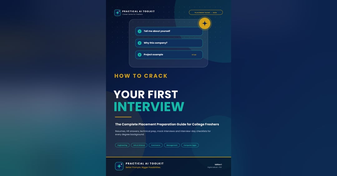 How to Crack Your First Interview Ebook, image 2