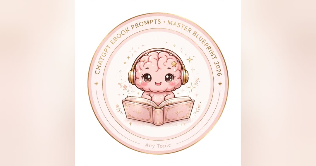 ChatGPT Prompts to Create eBooks on Any Topic | Master Blueprint 2026
