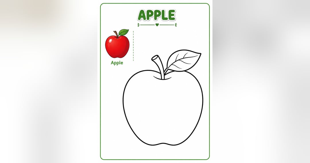 My Fruits Colouring Book, image 2