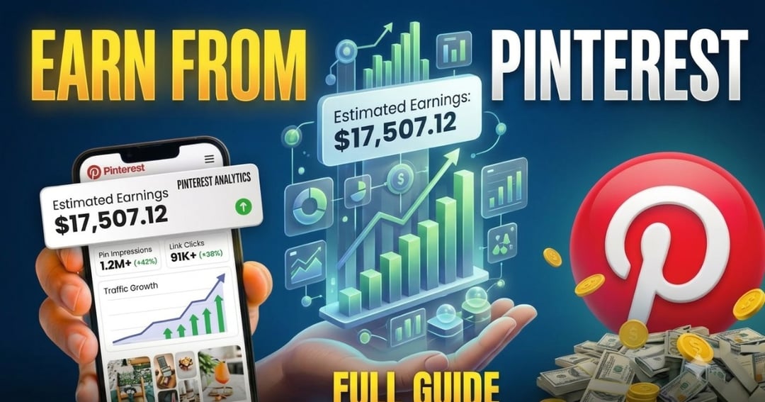How To Make Money From Pinterest | Step by Step Full Guide