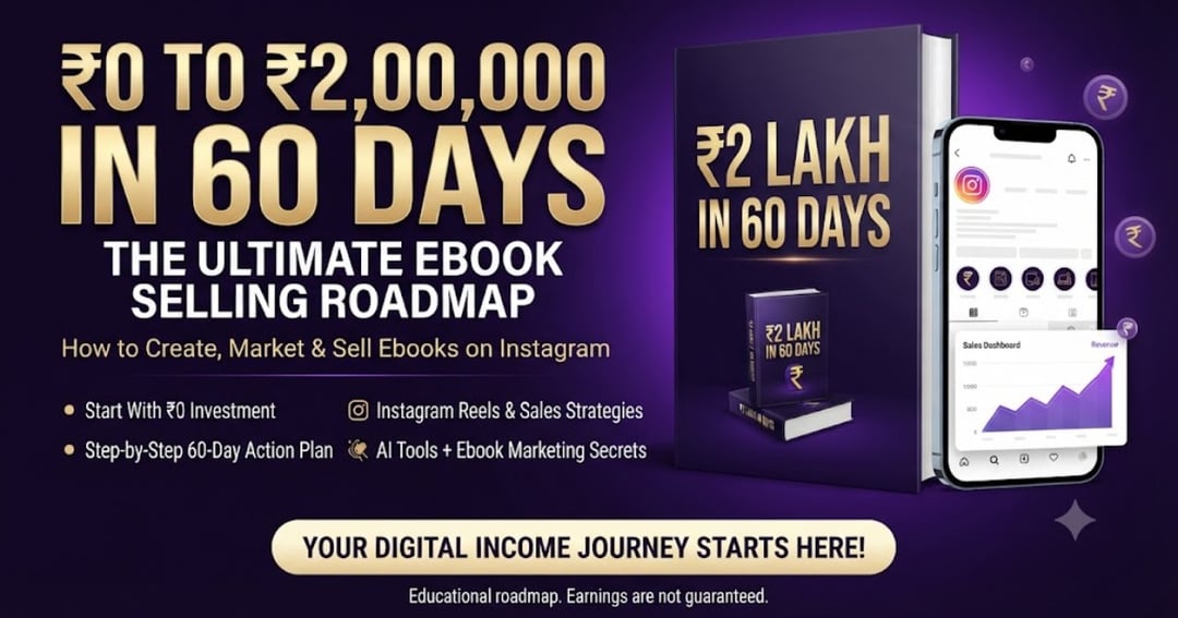 How to sell ebook on Instagram