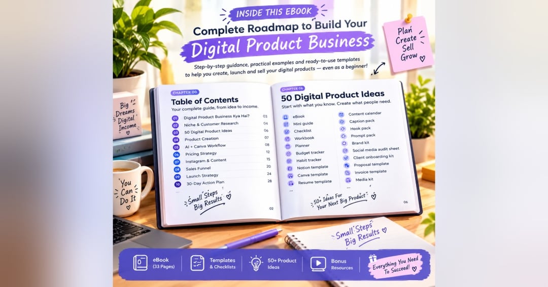 Zero Se Apna First Digital Product Create, Launch & Sell Karne Ka Complete Beginner Roadmap, image 3