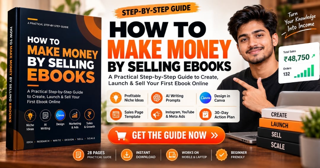 How to Make Money by Selling eBooks !