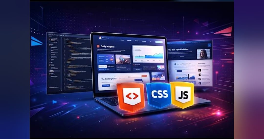Your First Website in 7 Days – Beginner’s Guide to HTML, CSS & JavaScript, image 2