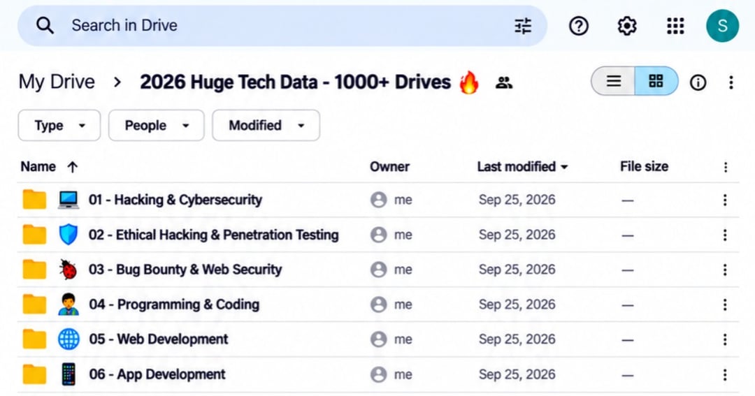 🚀 2025 HUGE TECH DATA — 1000+ Drives Available! 🔥, image 2