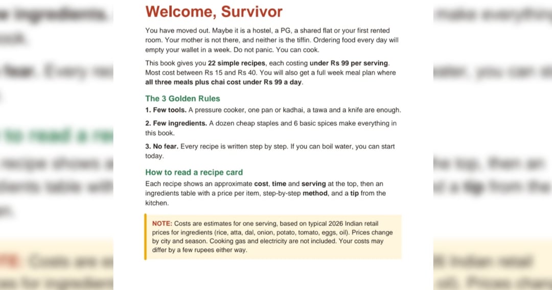 BACHELOR 99 SURVIVAL COOKBOOK, image 4