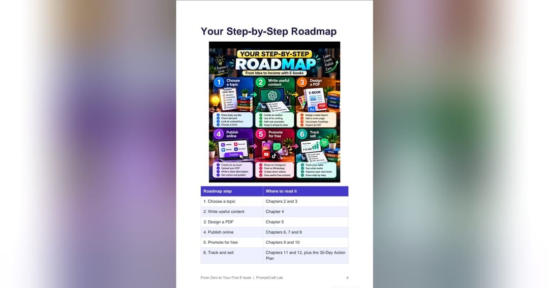 From Zero to Your First E-book: The Beginner's Guide to Creating, Publishing, Marketing & Selling Digital Books, image 3