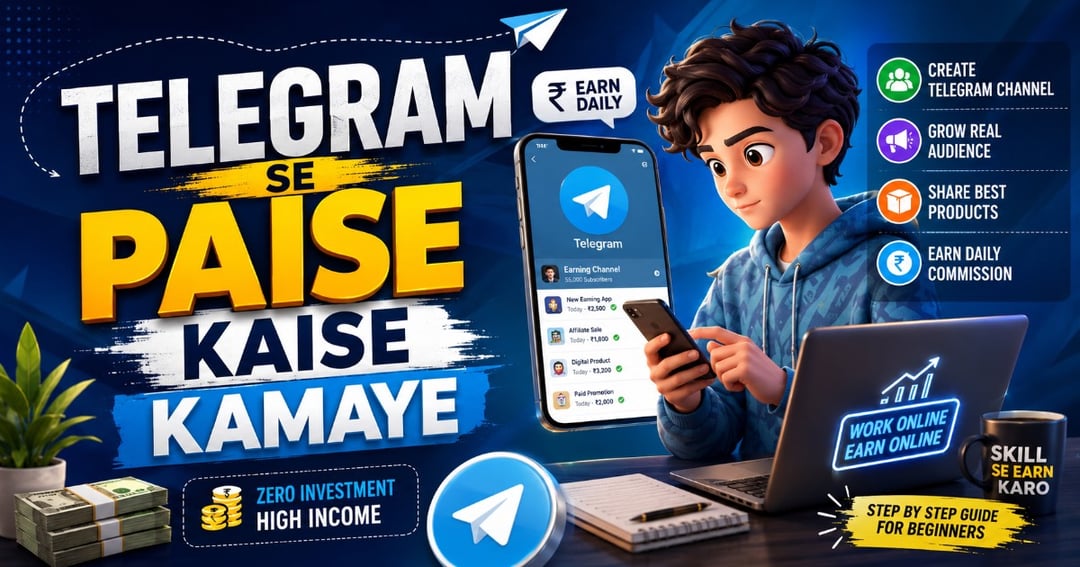 Ebook Se Earning & Telegram Se Income, image 3