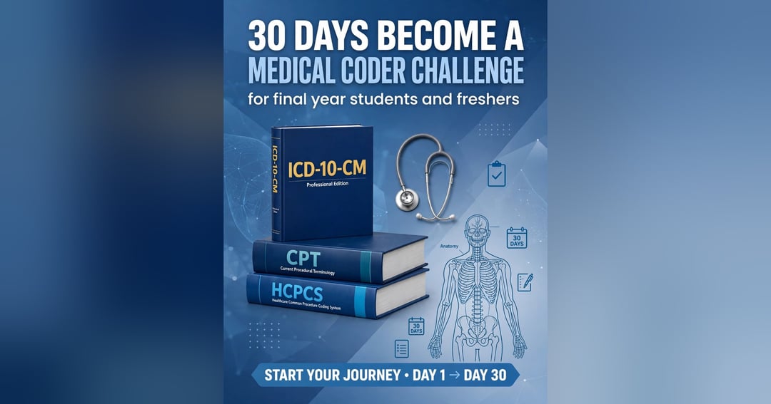 30 days planner kit- Become medical coder