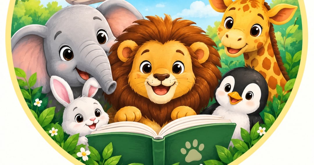 Animals Colouring Book🦁🐶✨