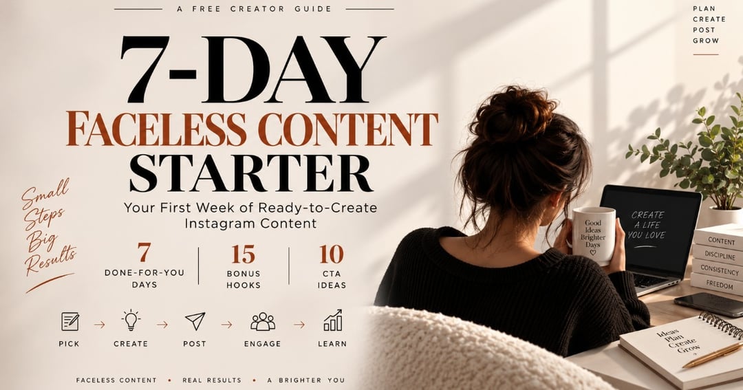7-Day Faceless Content Starter