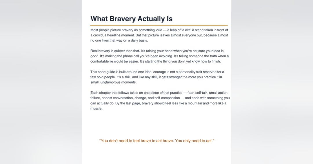 Be brave, image 4