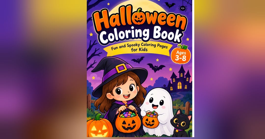 Halloween Coloring e book