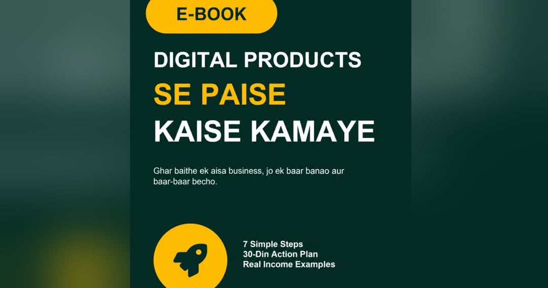 Ebook Se Paise Kaise Kamaye?