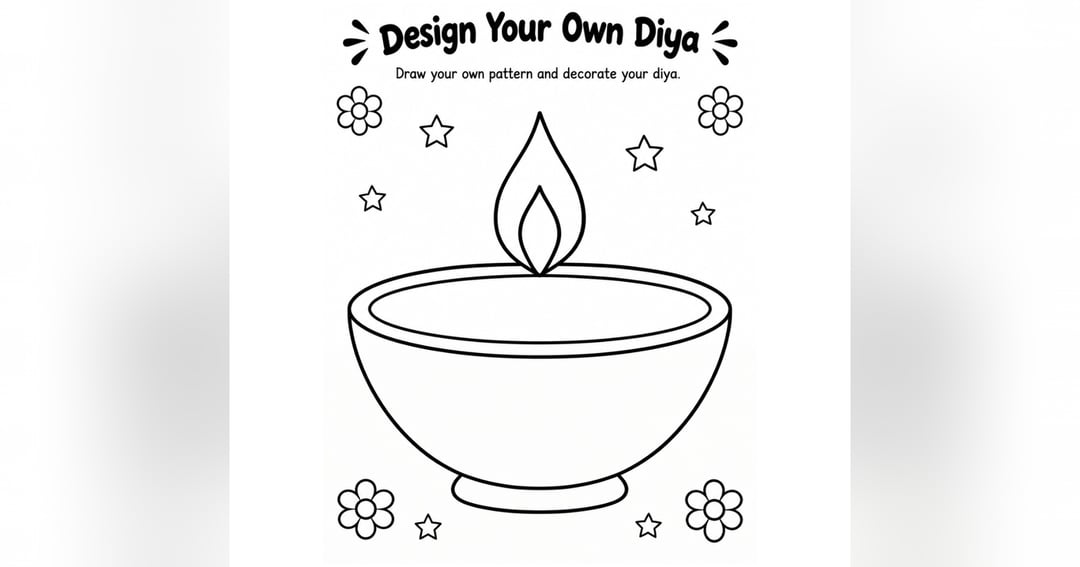 Diwali Activity Book for Kids - Colouring, Maze, Word Search & More πͺ | 30 Pages Festival Fun, image 5