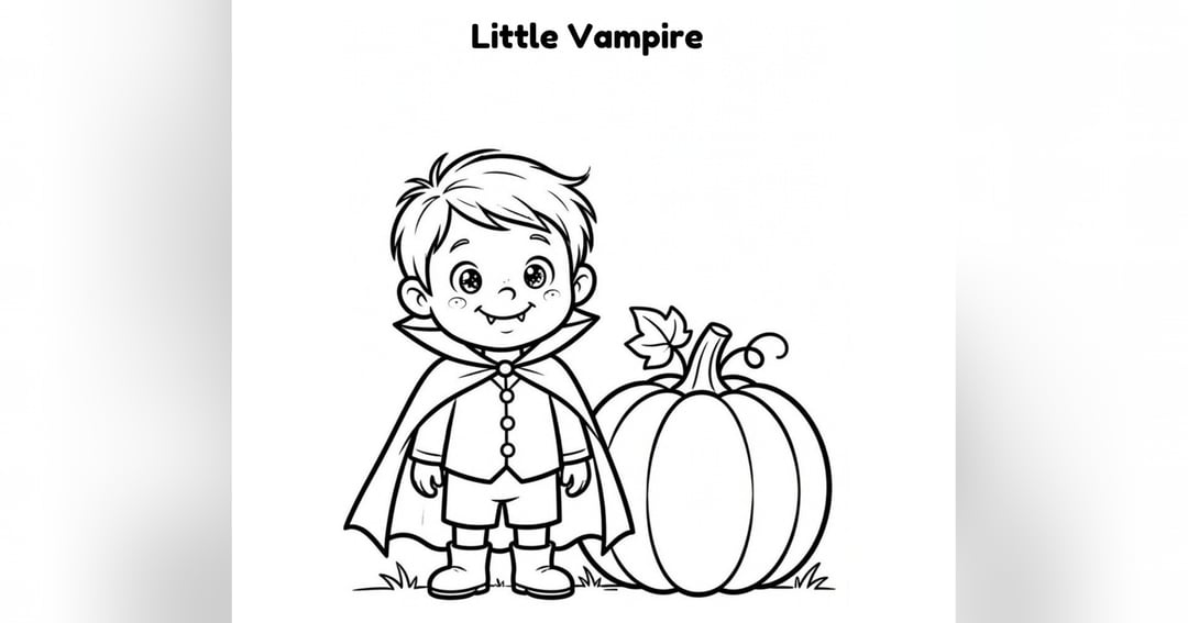 Halloween Coloring Book for Kids - 25 Spooky Fun Pages 🎃, image 4