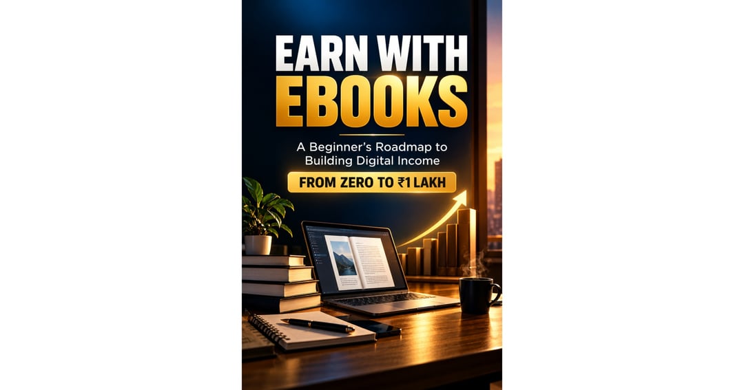 Earn With Ebooks: From Zero to ₹ One Lakh