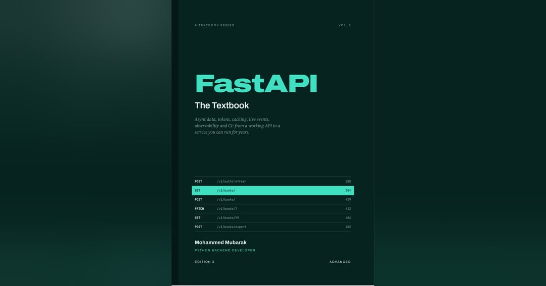 FastAPI: The Textbook (Edition 3, Advanced)