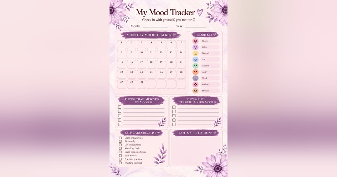 The Soft Reset Planner | 5-Page Printable Bundle, image 4